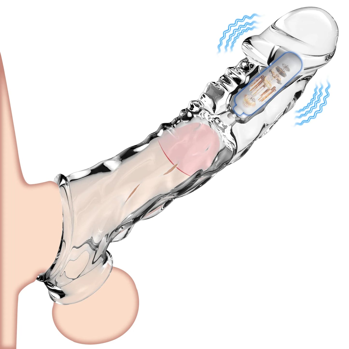 🔥🎁 2025 HOT Deal 💥 Reusable Penis Extension Vibrator – Makes You Longer, Harder & Unstoppable 😍